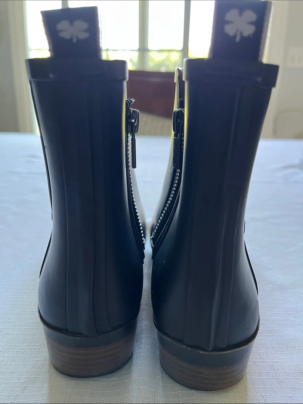 Lucky Brand Women’s Bunita Black Rain Boots Size 8